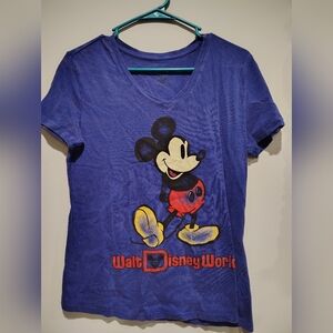 Disney Kids Blue Mickey Mouse T-Shirt